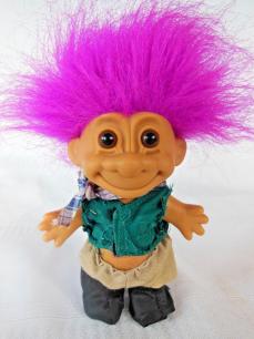 Troll 4.5 Inch Purple Hair