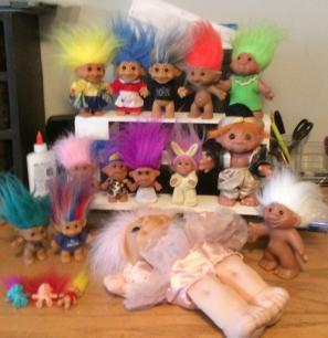 Troll Doll Lot Won Auction 2019-02-11