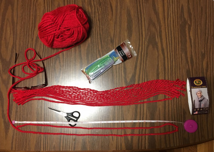Yarn Strands for Troll Doll Wig 2019-01-27